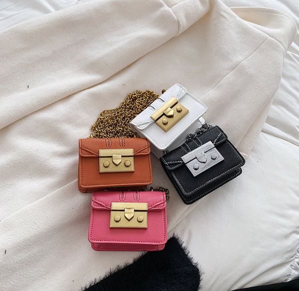 luxury children square handbag lady style kids metal buckles chain one shoulder bag women mini lipstick bags a7927, Black
luxury children square handbag lady style kids metal buckles chain one shoulder bag women mini lipstick bags a7927, Black