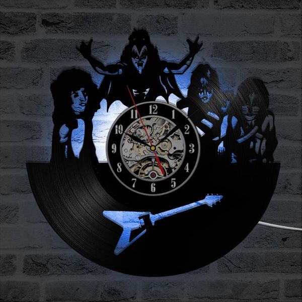 wall clocks kiss rock band hollow record clock personalized design led lighting creative& antique with 7
wall clocks kiss rock band hollow record clock personalized design led lighting creative& antique with 7