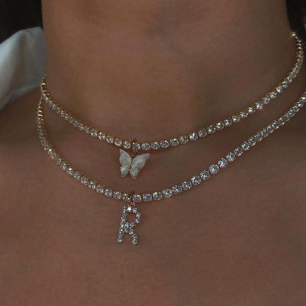 chokers punk vintage crystal butterfly clavicle chain necklaces for women 2021 fashion simple temperament letter pendant necklace, Golden;silver
chokers punk vintage crystal butterfly clavicle chain necklaces for women 2021 fashion simple temperament letter pendant necklace, Golden;silver