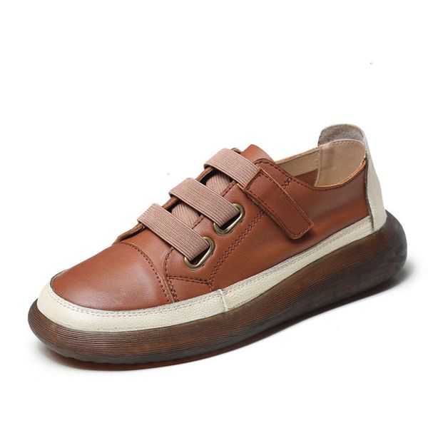 spring casual shoes new 2021 mori women's low leather soft sole casual velcro flat single large 8949 egfg, Black
spring casual shoes new 2021 mori women's low leather soft sole casual velcro flat single large 8949 egfg, Black
