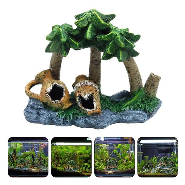 resin coconut tree craft fish tank underwater landscape deskornament decorations
resin coconut tree craft fish tank underwater landscape deskornament decorations