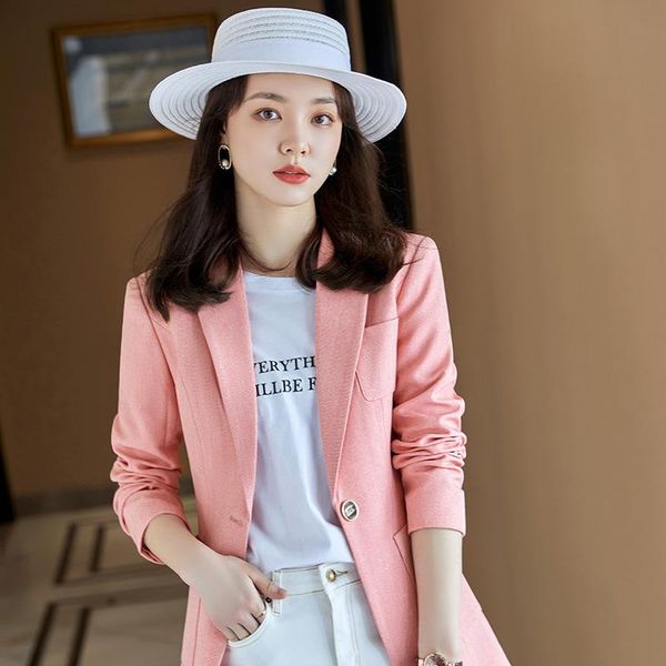 women's suits & blazers suit jacket for women spring and autumn 2021 korean style slim fit temperament waist-controlled slimming small, White;black
women's suits & blazers suit jacket for women spring and autumn 2021 korean style slim fit temperament waist-controlled slimming small, White;black