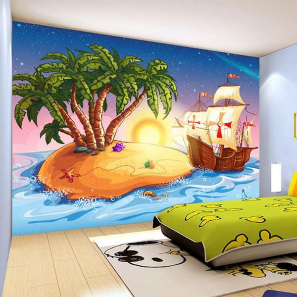 wallpapers custom 3d wallpaper cartoon pirate ship po mural children's room kindergarten lovely decor papel de parede infantil
wallpapers custom 3d wallpaper cartoon pirate ship po mural children's room kindergarten lovely decor papel de parede infantil