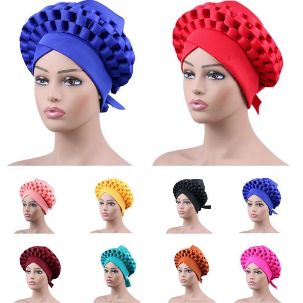 ethnic clothing 2021 design auto gele headtie turban african women head-wrap cap nigerian 2pcs, Red
ethnic clothing 2021 design auto gele headtie turban african women head-wrap cap nigerian 2pcs, Red