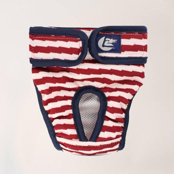 dog apparel 1pc pet diaper sanitary physiological pants puppy female stripe pattern shorts panties menstruation underwear clothes wi
dog apparel 1pc pet diaper sanitary physiological pants puppy female stripe pattern shorts panties menstruation underwear clothes wi