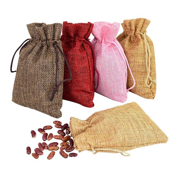 5pcs/lot jute burlap gift bags linen drawstring candy bag for kitchen storage wedding birthday party gifts jewelry packing pouch wrap
5pcs/lot jute burlap gift bags linen drawstring candy bag for kitchen storage wedding birthday party gifts jewelry packing pouch wrap