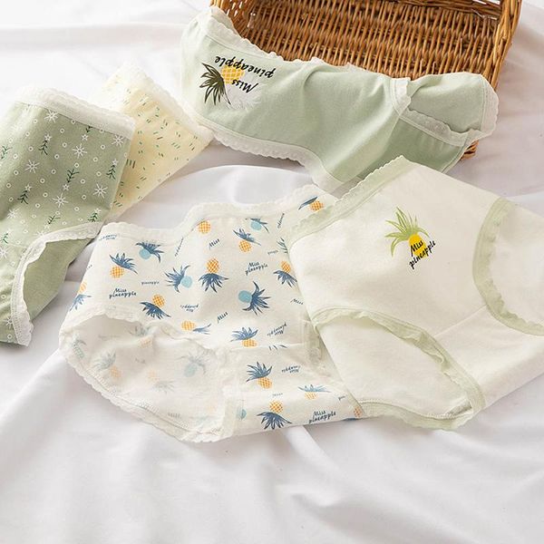 women's panties 5 pieces/lot underwear women cotton briefs lingerie low waiste intimates female underpants cute knickers pineapple, Black;pink
women's panties 5 pieces/lot underwear women cotton briefs lingerie low waiste intimates female underpants cute knickers pineapple, Black;pink