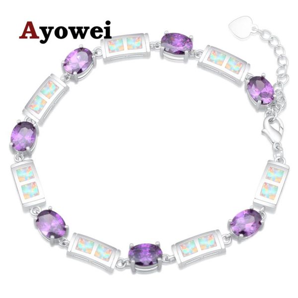 charm bracelets ayowei 19.5-21.5cm purple zircon created white fire opal 925 silver stamped vintage for girls gift obs093a, Golden;silver
charm bracelets ayowei 19.5-21.5cm purple zircon created white fire opal 925 silver stamped vintage for girls gift obs093a, Golden;silver