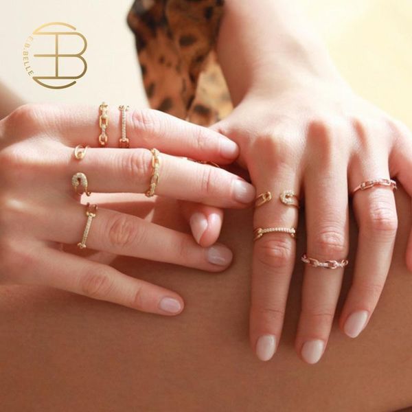 cluster rings 2021 fashion copper plated real gold cubic zirconia paved chain pin finger for women adjustable slim knuckle ring, Golden;silver
cluster rings 2021 fashion copper plated real gold cubic zirconia paved chain pin finger for women adjustable slim knuckle ring, Golden;silver