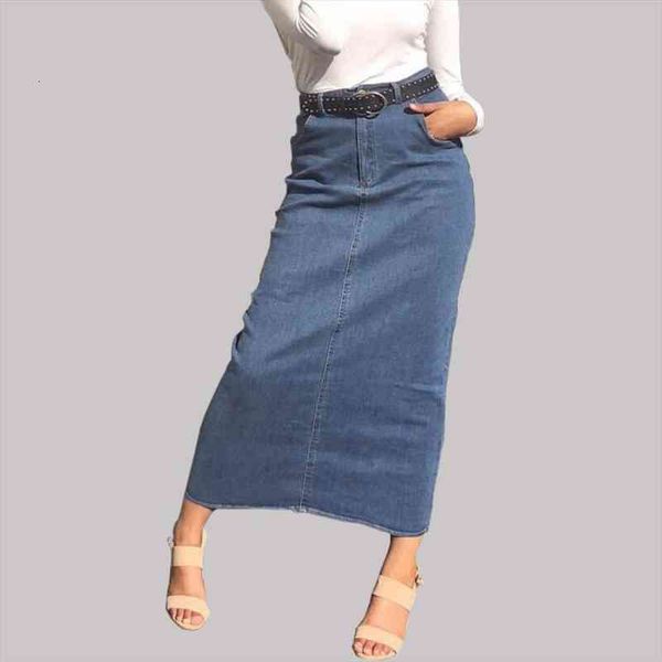 bodycon denim maxi skirt women muslim stretch denim pockets modest wear islamic maxi jeans skirt casual, Black
bodycon denim maxi skirt women muslim stretch denim pockets modest wear islamic maxi jeans skirt casual, Black
