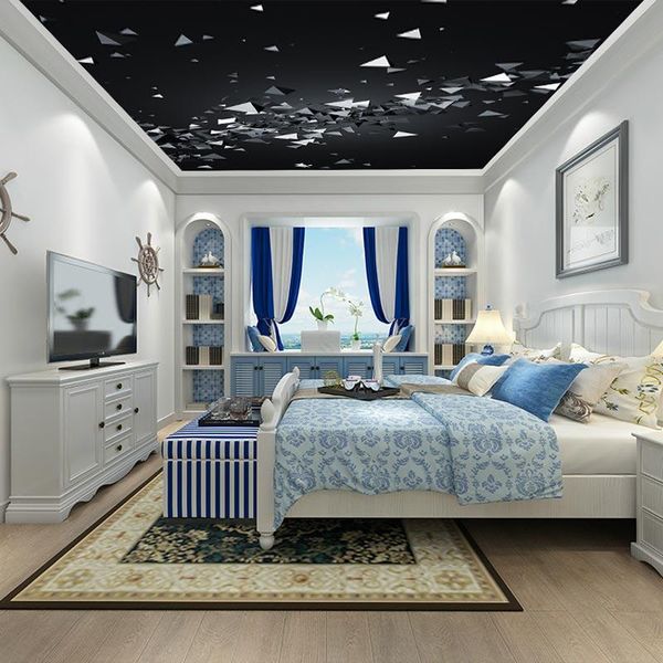 wallpapers moderno 3d ceiling wallpaper geometric pattern sky wall paper murals home decor thicken self adhesive / silk papers
wallpapers moderno 3d ceiling wallpaper geometric pattern sky wall paper murals home decor thicken self adhesive / silk papers