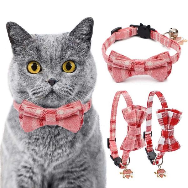 cat collars & leads valentine's day bowtie collar breakaway with bell love heart cute pets gift for puppy and adjustable kitten cats
cat collars & leads valentine's day bowtie collar breakaway with bell love heart cute pets gift for puppy and adjustable kitten cats
