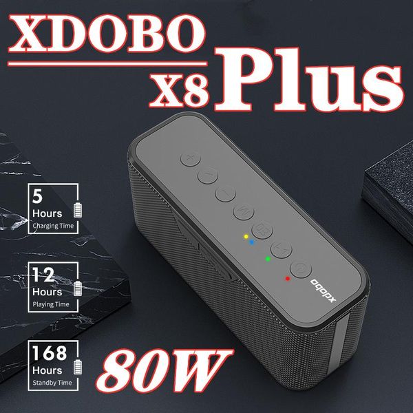 xdobo x8 plus 80w super high power column wireless portable subwoofer bluetooth speaker large boom box 10400mah large capacity
xdobo x8 plus 80w super high power column wireless portable subwoofer bluetooth speaker large boom box 10400mah large capacity