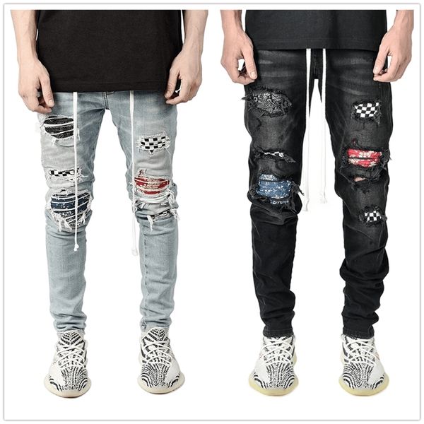 70% off outlet online ripped jeans for men fashion denim pencil pants street hipster casual trousers s-3xl global drop shipping, Blue
70% off outlet online ripped jeans for men fashion denim pencil pants street hipster casual trousers s-3xl global drop shipping, Blue