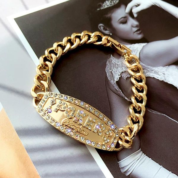 bangle rz082 hip hop trend hiphop damond bracele street collocation bracelet exaggerated personality fashion women, Black
bangle rz082 hip hop trend hiphop damond bracele street collocation bracelet exaggerated personality fashion women, Black
