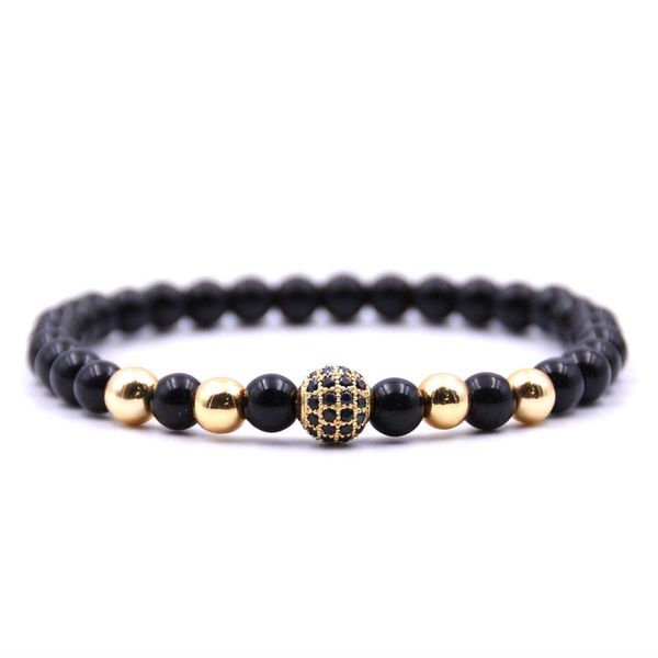 fashion bright black 6mm stone bracelet pave cz 4 color ball bracelets for men&women charm gift creative jewelry beaded, strands
fashion bright black 6mm stone bracelet pave cz 4 color ball bracelets for men&women charm gift creative jewelry beaded, strands