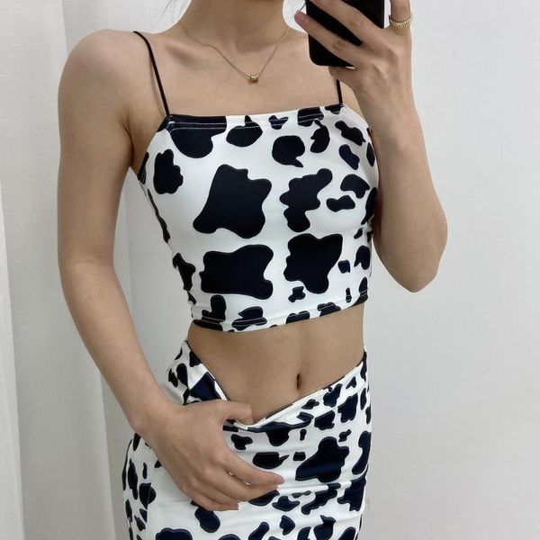 women's tanks & camis summer style street casual black and white print tight-fitting sling women, nightclub short umbilical women
women's tanks & camis summer style street casual black and white print tight-fitting sling women, nightclub short umbilical women