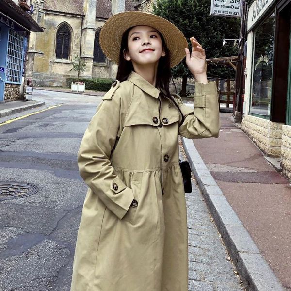 women's trench coats vanovich 2021 autumn fashion brand korean woman double breasted coat outerwear streetwear jacket, Tan;black
women's trench coats vanovich 2021 autumn fashion brand korean woman double breasted coat outerwear streetwear jacket, Tan;black