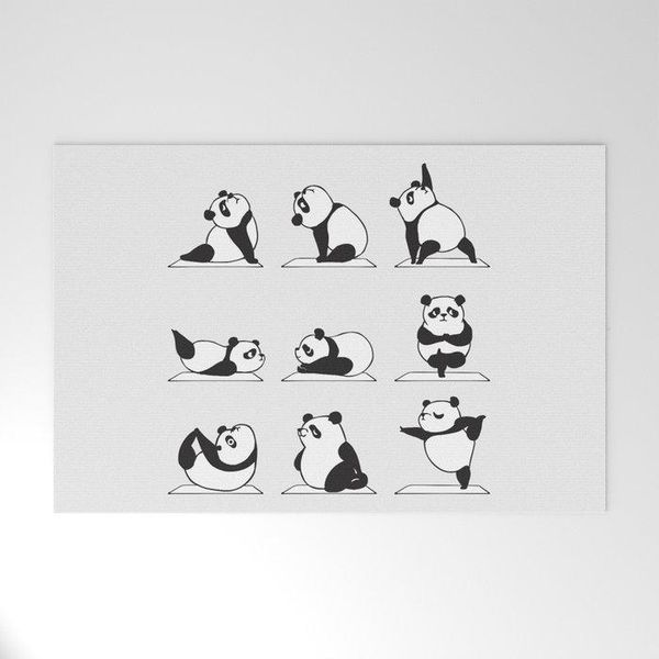 cushion/decorative pillow bath/kitchen mat panda yoga doormat non-slip indoor and outdoor door rug home decor entrance floor mats
cushion/decorative pillow bath/kitchen mat panda yoga doormat non-slip indoor and outdoor door rug home decor entrance floor mats