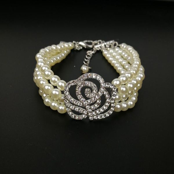 dog apparel luxury cat collar four-rows pearl diamond necklace chain for small dogs cats 20/25/30cm rhinestone accessory pet
dog apparel luxury cat collar four-rows pearl diamond necklace chain for small dogs cats 20/25/30cm rhinestone accessory pet