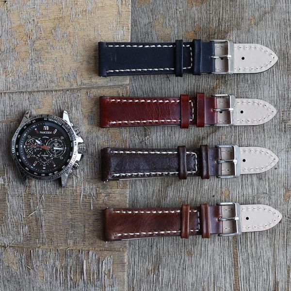 watch bands leather handmade stitching band 18mm 20mm 22mm soft wist bracelet smooth surface for accessories, Black;brown
watch bands leather handmade stitching band 18mm 20mm 22mm soft wist bracelet smooth surface for accessories, Black;brown