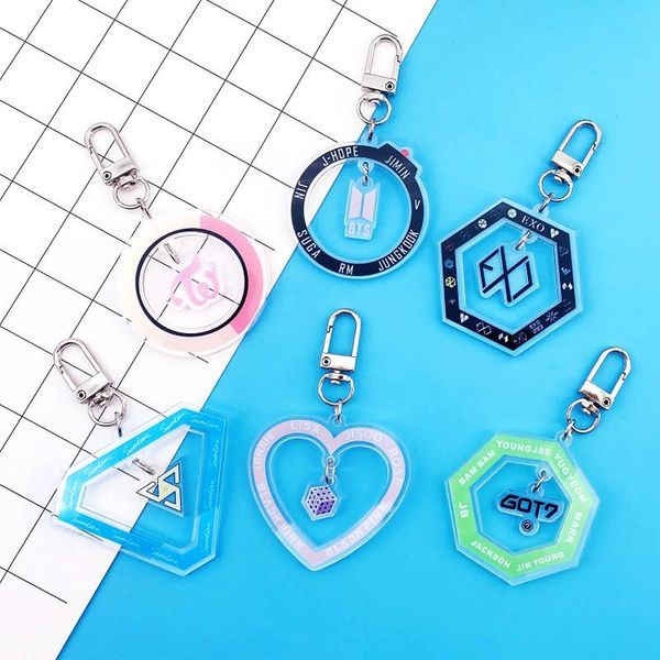 keychains kpop glitter sequins bangtan boys keychain women girls transparent bp got7 twice key chain rings cute car bags accessories, Silver
keychains kpop glitter sequins bangtan boys keychain women girls transparent bp got7 twice key chain rings cute car bags accessories, Silver