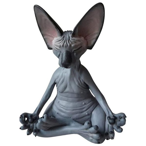 garden decorations cat with sphinx collectible figurines handmade decor yoga relaxed meditation statue for home office
garden decorations cat with sphinx collectible figurines handmade decor yoga relaxed meditation statue for home office