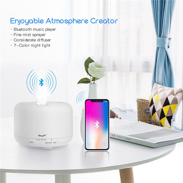 700ml ultrasonic air humidifier aromatherapy essential oil diffuser low noise air purifier bluetooth-compatible music player
700ml ultrasonic air humidifier aromatherapy essential oil diffuser low noise air purifier bluetooth-compatible music player