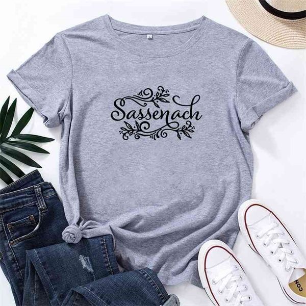 sassenach printed tee shirt femme summer short sleeve o-neck t shirts women cotton loose black white women t shirt 210324
sassenach printed tee shirt femme summer short sleeve o-neck t shirts women cotton loose black white women t shirt 210324