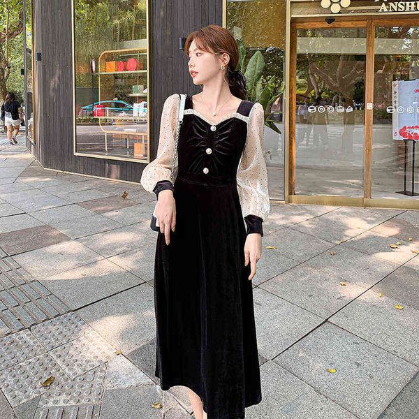 luxury dress gongtingfeng veet dresses hepburn french small v-neck wave point light luxury dign skirt, Black;gray
luxury dress gongtingfeng veet dresses hepburn french small v-neck wave point light luxury dign skirt, Black;gray