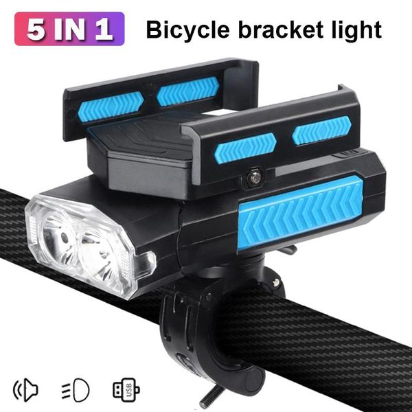 1 led bicycle light front usb rechargeable horn phone holder 2000/4000mah power bank for bike lights
1 led bicycle light front usb rechargeable horn phone holder 2000/4000mah power bank for bike lights