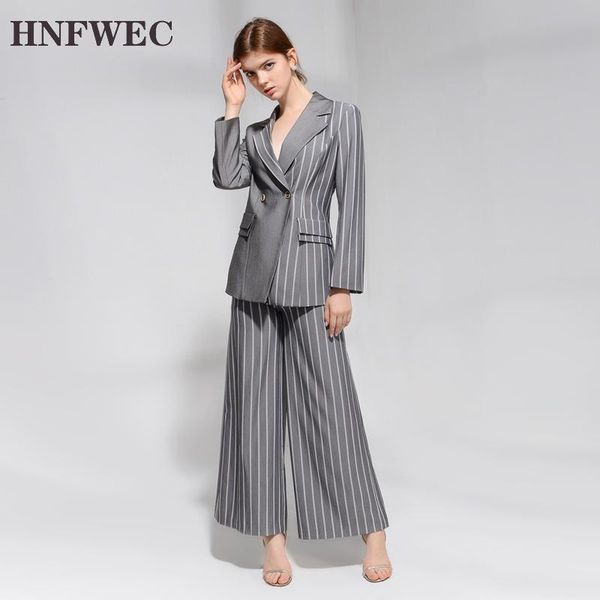 autumn suit collar striped lace-up blazer wide leg pants women's casual temperament set tide u831 two piece, White
autumn suit collar striped lace-up blazer wide leg pants women's casual temperament set tide u831 two piece, White