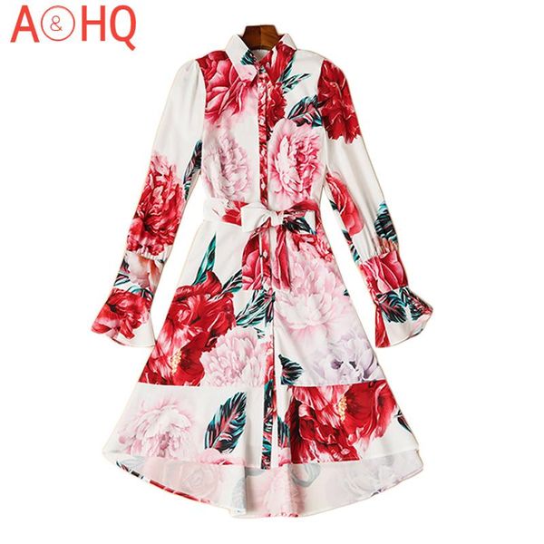 casual dresses fashion spring women's lapel shirt flared sleeve flowers print vacation beach style single breasted dress, Black;gray
casual dresses fashion spring women's lapel shirt flared sleeve flowers print vacation beach style single breasted dress, Black;gray