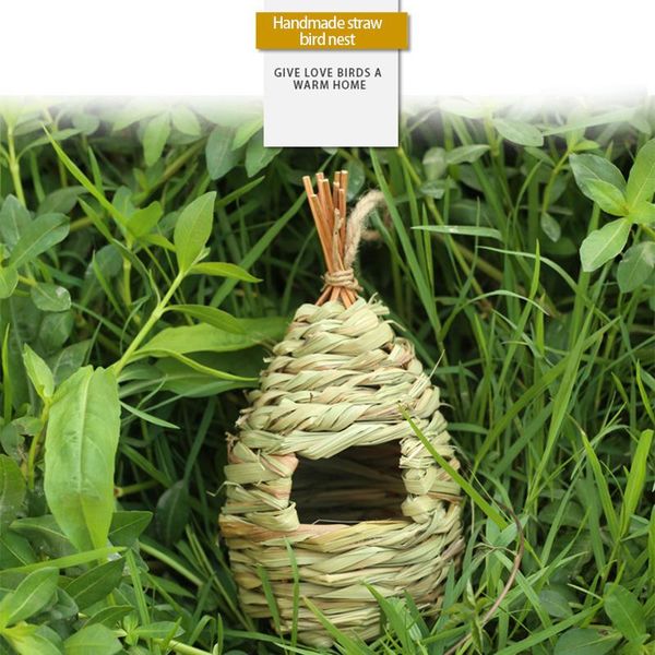bird cages birds nest natural grass weaved hanging parrot houses egg house outdoor decorative pet bedroom for small animals
bird cages birds nest natural grass weaved hanging parrot houses egg house outdoor decorative pet bedroom for small animals