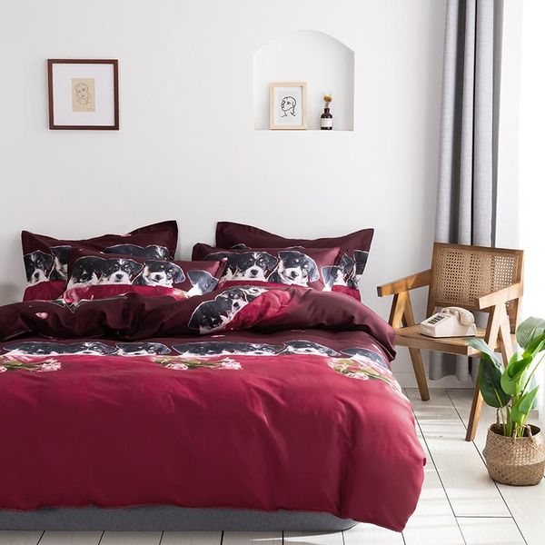 red flower cute dog romantic fantasy comforter bedding set twin single duvet cover pillowcase home luxury sets
red flower cute dog romantic fantasy comforter bedding set twin single duvet cover pillowcase home luxury sets