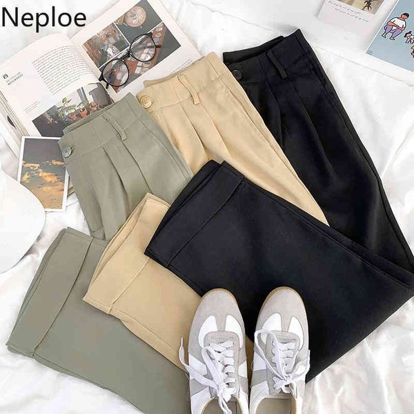 neploe spring sweatpants all match solid high waist pants women fashion losse straight suit trousers casual pantalong 4h632 210422, Black;white
neploe spring sweatpants all match solid high waist pants women fashion losse straight suit trousers casual pantalong 4h632 210422, Black;white