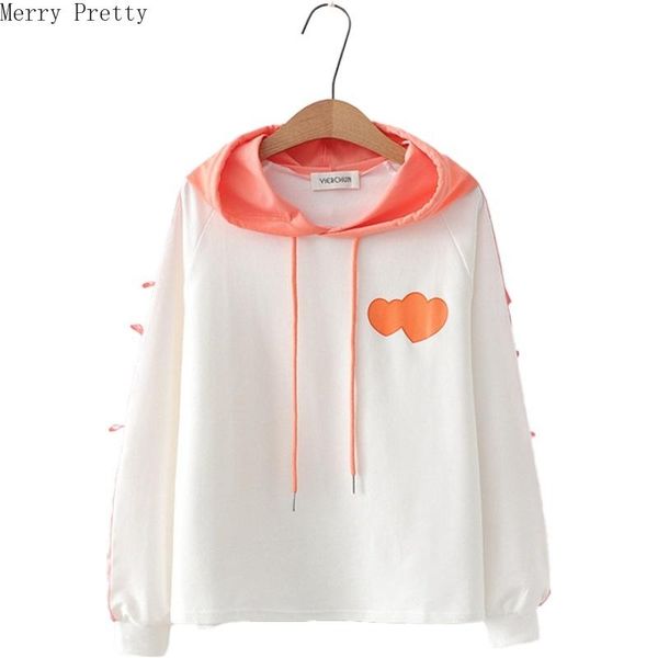women's hoodies & sweatshirts cartoon print patchwork hooded sweatshirt 2021 spring loose long sleeve sweet style girl casual pullovers, Black
women's hoodies & sweatshirts cartoon print patchwork hooded sweatshirt 2021 spring loose long sleeve sweet style girl casual pullovers, Black