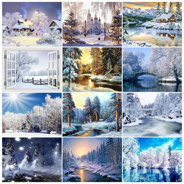 diamond painting 5d diy winter snow scenery rhinestone picture square landscape embroidery mosaic home decoration gifts
diamond painting 5d diy winter snow scenery rhinestone picture square landscape embroidery mosaic home decoration gifts