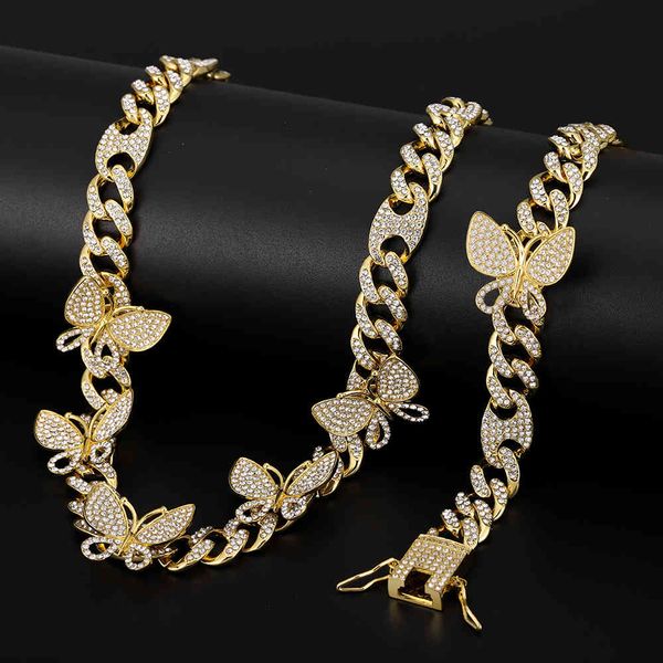 zircon butterfly necklace chain iced out cuban link chain necklace womens 2021 gold chocker hip hop jewelry ice jewellery x0509, Black
zircon butterfly necklace chain iced out cuban link chain necklace womens 2021 gold chocker hip hop jewelry ice jewellery x0509, Black