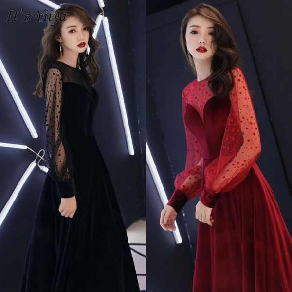 party dresses it's yiiya evening dress 2021 long sleeve lace dot pattern women gowns floor length elegant o-neck formal e331, White;black
party dresses it's yiiya evening dress 2021 long sleeve lace dot pattern women gowns floor length elegant o-neck formal e331, White;black