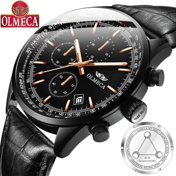 wristwatches olmeca men's watch sapphire glass explosion health net red leather belt stainless steel mens gifts, Slivery;brown
wristwatches olmeca men's watch sapphire glass explosion health net red leather belt stainless steel mens gifts, Slivery;brown