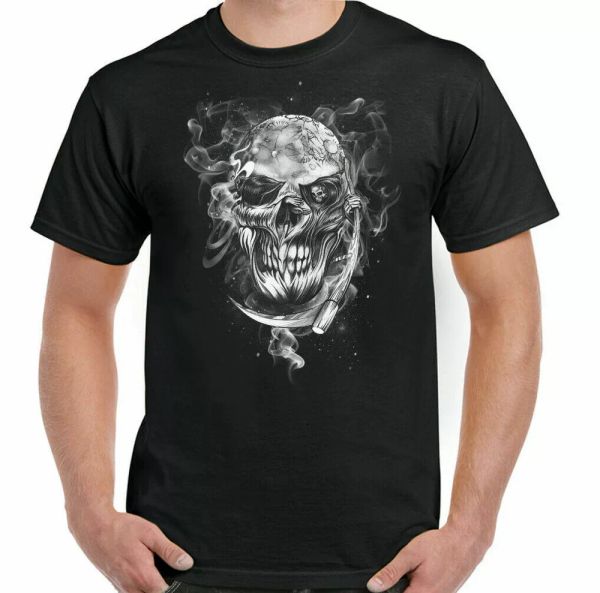 skull t-shirt biker the grim reaper mens gothic tattoo motorcycle motorbike top, White;black
skull t-shirt biker the grim reaper mens gothic tattoo motorcycle motorbike top, White;black