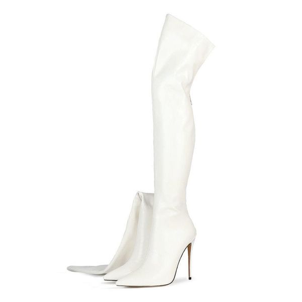 boots 2021 ladies thigh fashion autumn winter patent leather zipper women's shoes pointed toe thin high-heel slim, Black
boots 2021 ladies thigh fashion autumn winter patent leather zipper women's shoes pointed toe thin high-heel slim, Black