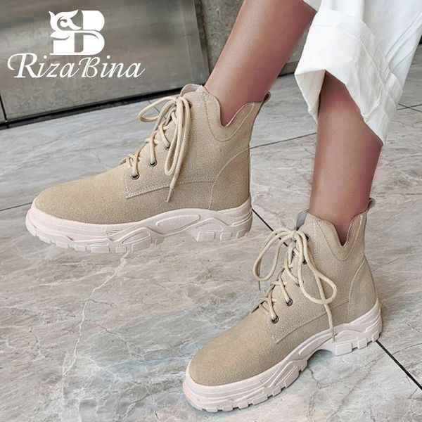 boots rizabina fashion ankle for women round toe thick bottom lace up solid color outdoor casual shoes size 29-43, Black
boots rizabina fashion ankle for women round toe thick bottom lace up solid color outdoor casual shoes size 29-43, Black
