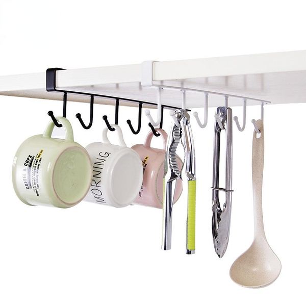 hooks & rails shelf hanger wardrobe glass mug holder with 6 kitchen storage rack cupboard hanging coffee cup organizer closet clothes
hooks & rails shelf hanger wardrobe glass mug holder with 6 kitchen storage rack cupboard hanging coffee cup organizer closet clothes