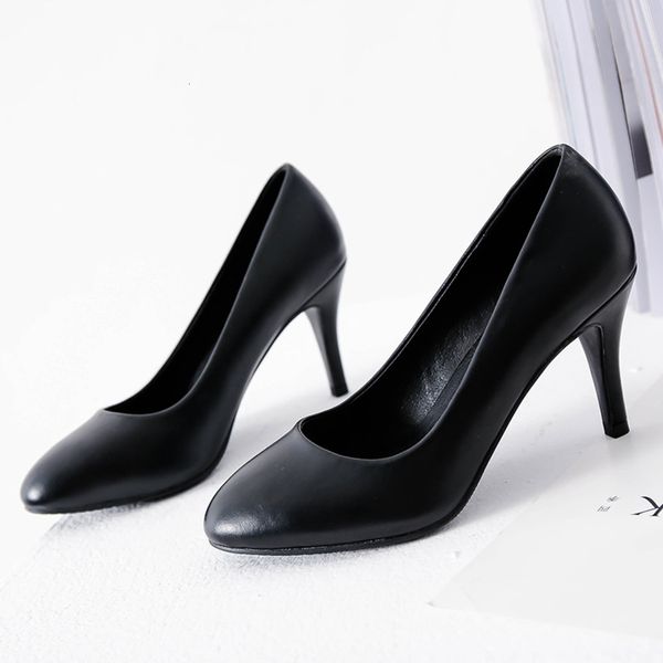 spring wine cup heel high s women's workplace large 6cm single sho comfortable sheep lining, Black
spring wine cup heel high s women's workplace large 6cm single sho comfortable sheep lining, Black