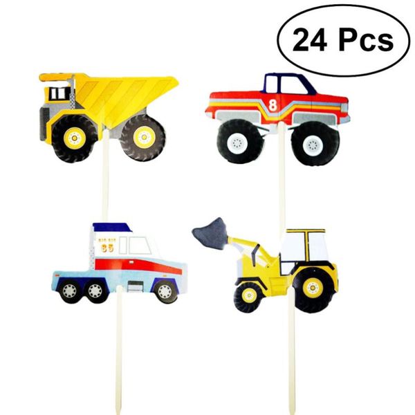 other festive & party supplies 24pcs lovely cartoon car excavator model cake ers cupcake decoration favors for birthday wedding
other festive & party supplies 24pcs lovely cartoon car excavator model cake ers cupcake decoration favors for birthday wedding