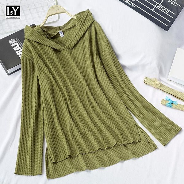 lin 2021 autumn knitted bottoming shirts korean style solid hood side split hooded pullover loose sweatshirts women's blouses &, White
lin 2021 autumn knitted bottoming shirts korean style solid hood side split hooded pullover loose sweatshirts women's blouses &, White