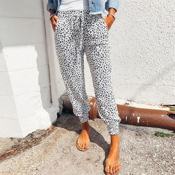 women's pants & capris 2021 fashion leopard print joggers trousers women casual tie-up loose long spring summer pocket lady sweatpants, Black;white
women's pants & capris 2021 fashion leopard print joggers trousers women casual tie-up loose long spring summer pocket lady sweatpants, Black;white
