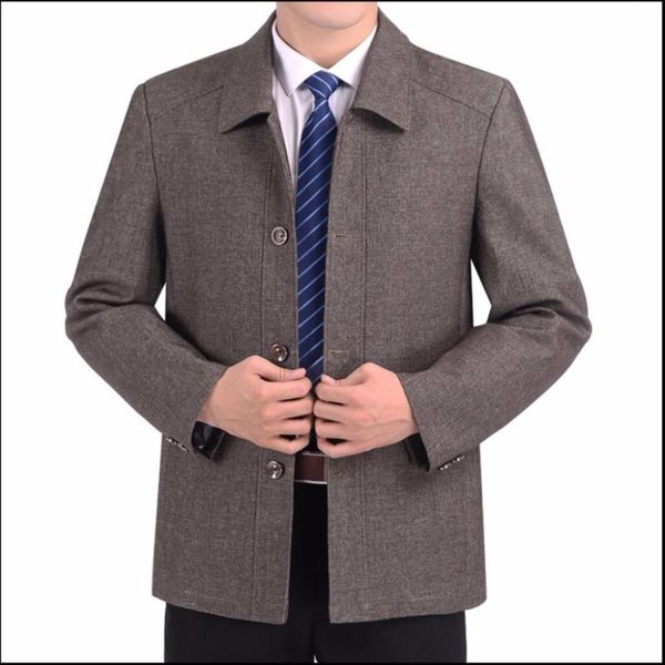men's jackets m-5xl spring and autumn middle-aged fashion casual jacket 40-50 daddy turndown collar thin coat plus size clothing, Black;brown
men's jackets m-5xl spring and autumn middle-aged fashion casual jacket 40-50 daddy turndown collar thin coat plus size clothing, Black;brown